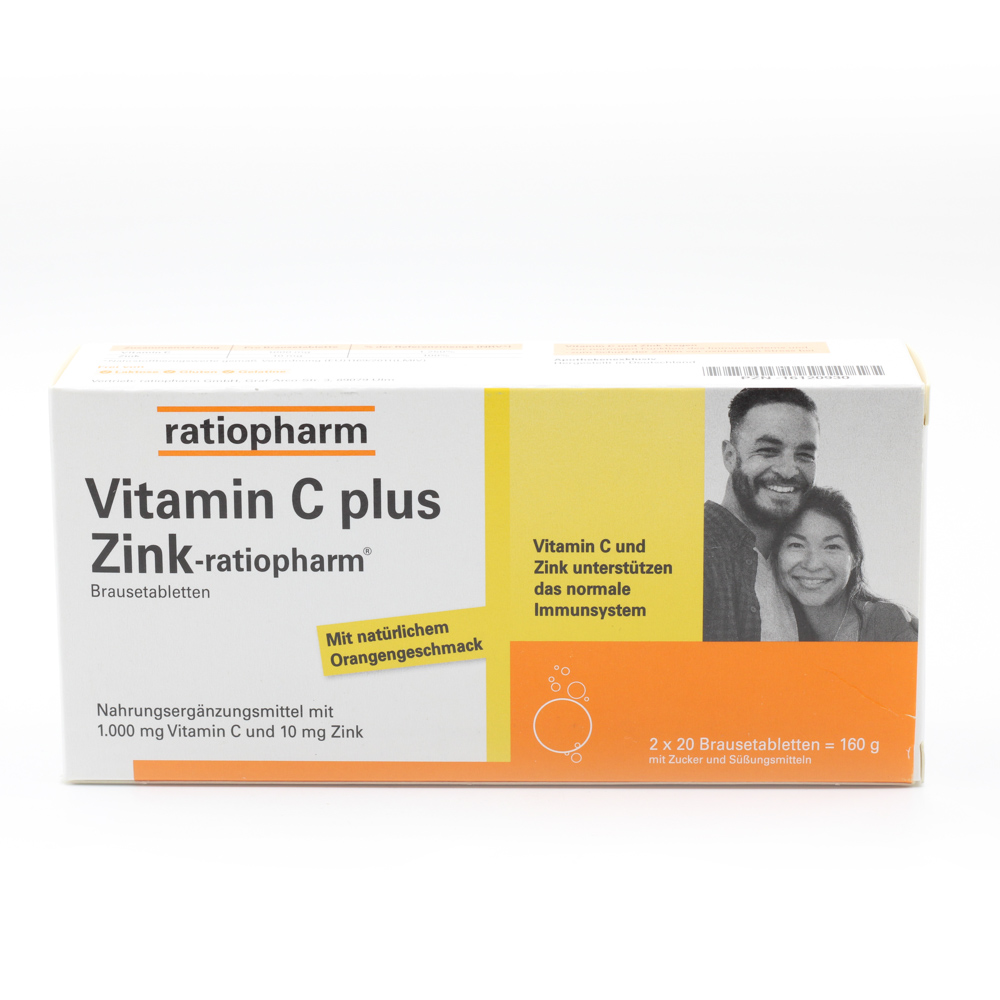 VITAMIN C PLUS Zink-ratiopharm Brausetabletten