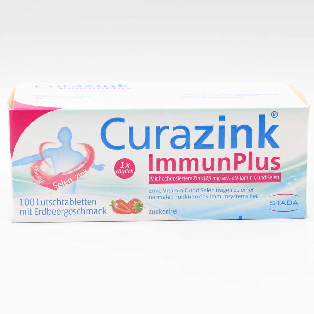 CURAZINK ImmunPlus Lutschtabletten Doppelpackung (2x100St)