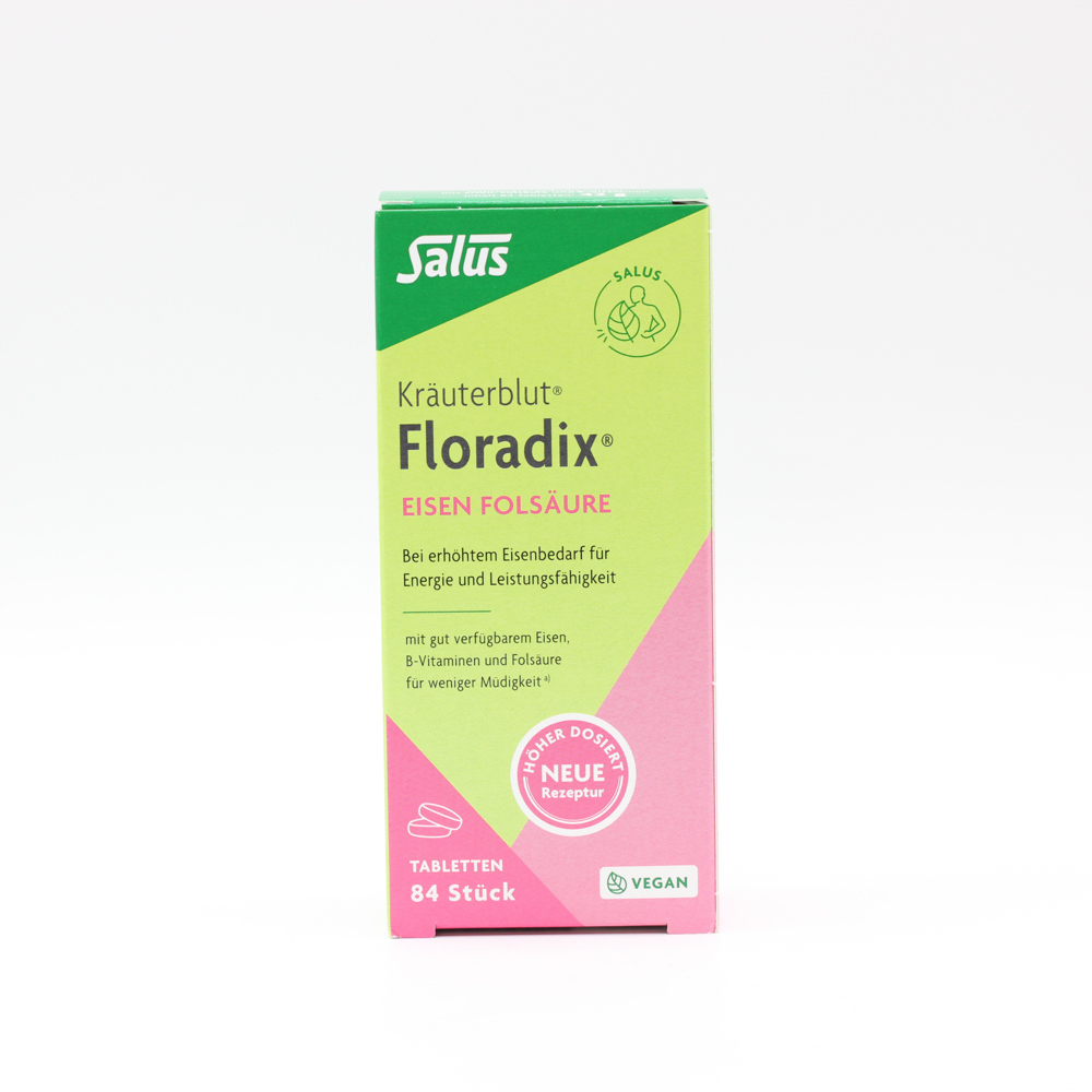 FLORADIX Eisen Folsäure Tabletten