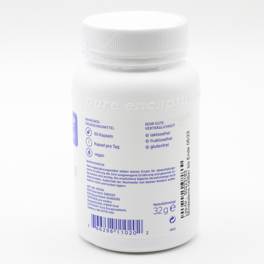 PURE ENCAPSULATIONS Resveratrol Extra Kapseln