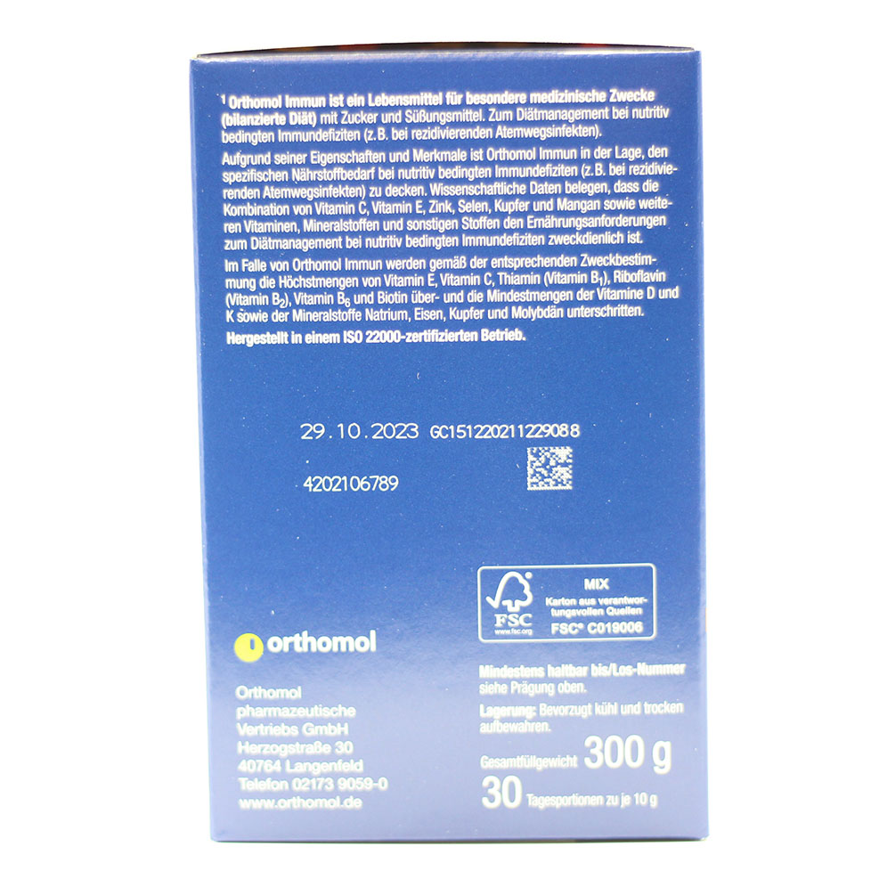 ORTHOMOL Immun Granulat Beutel Doppelpackung (2x30 St)