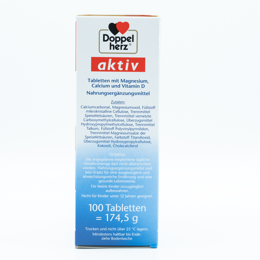 DOPPELHERZ Magnesium+Calcium+D3 Brausetabletten