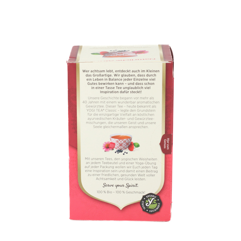 YOGI TEA Natürliche Abwehr Bio Filterbeutel