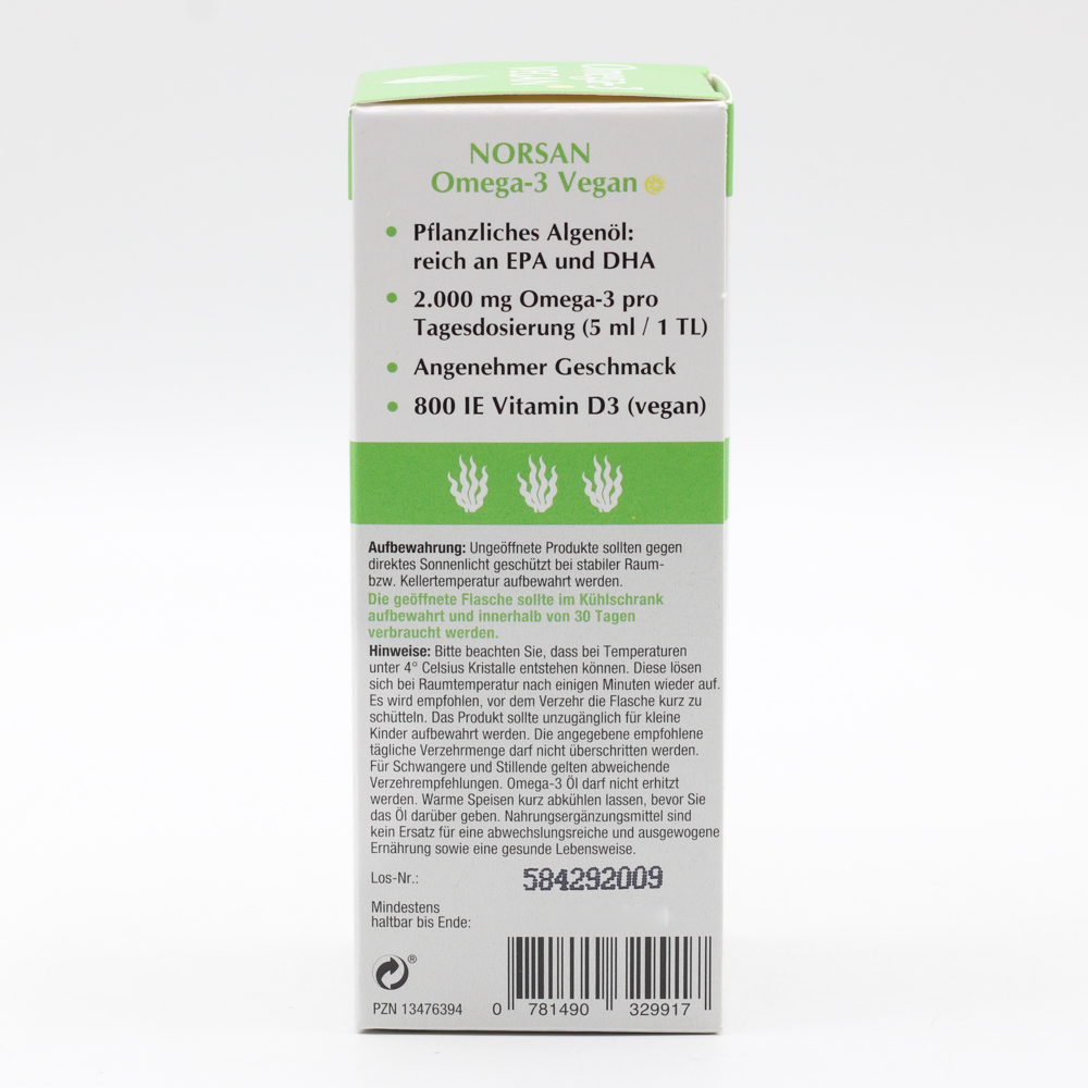 NORSAN Omega-3 vegan flüssig (3x100ml)