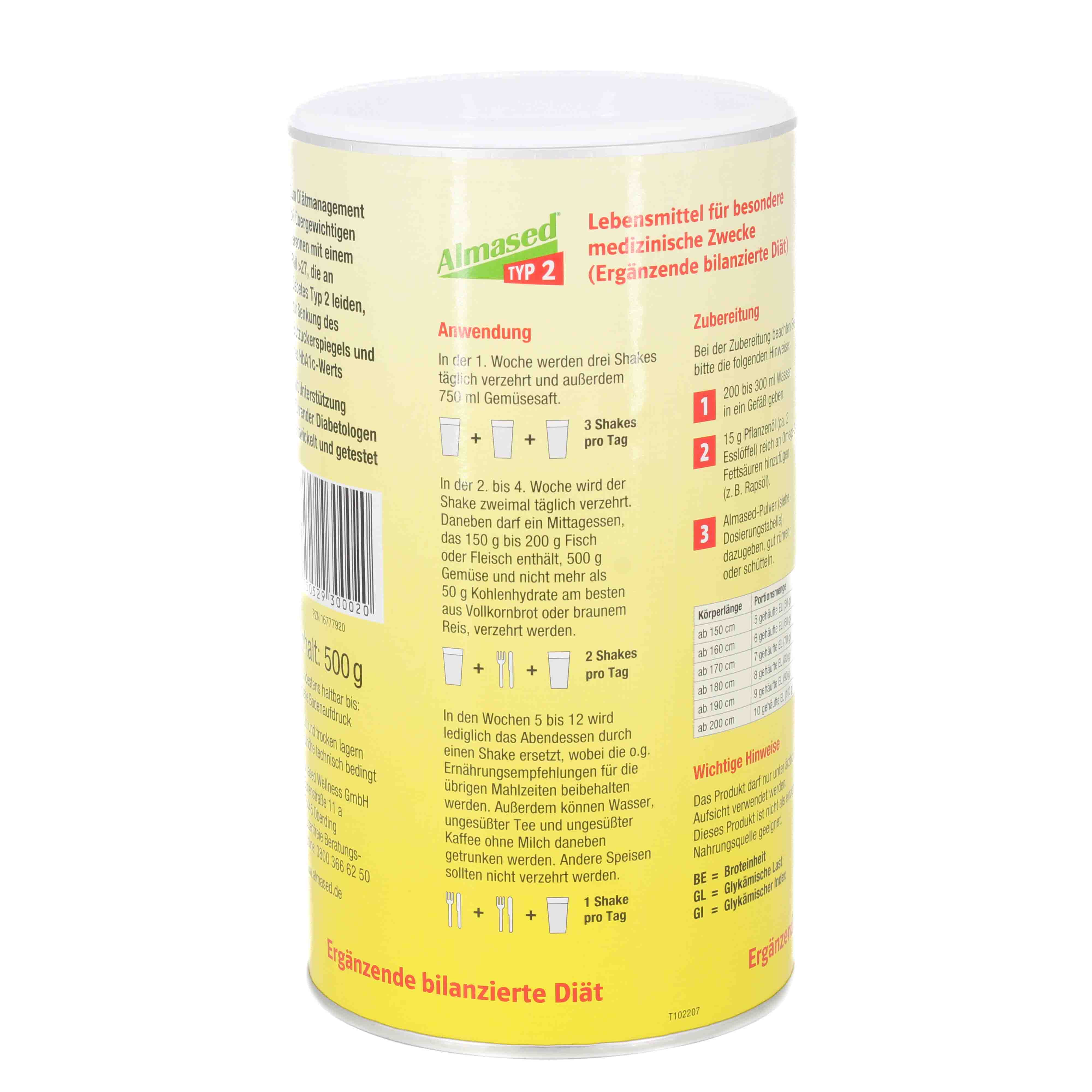 ALMASED Typ 2 Pulver