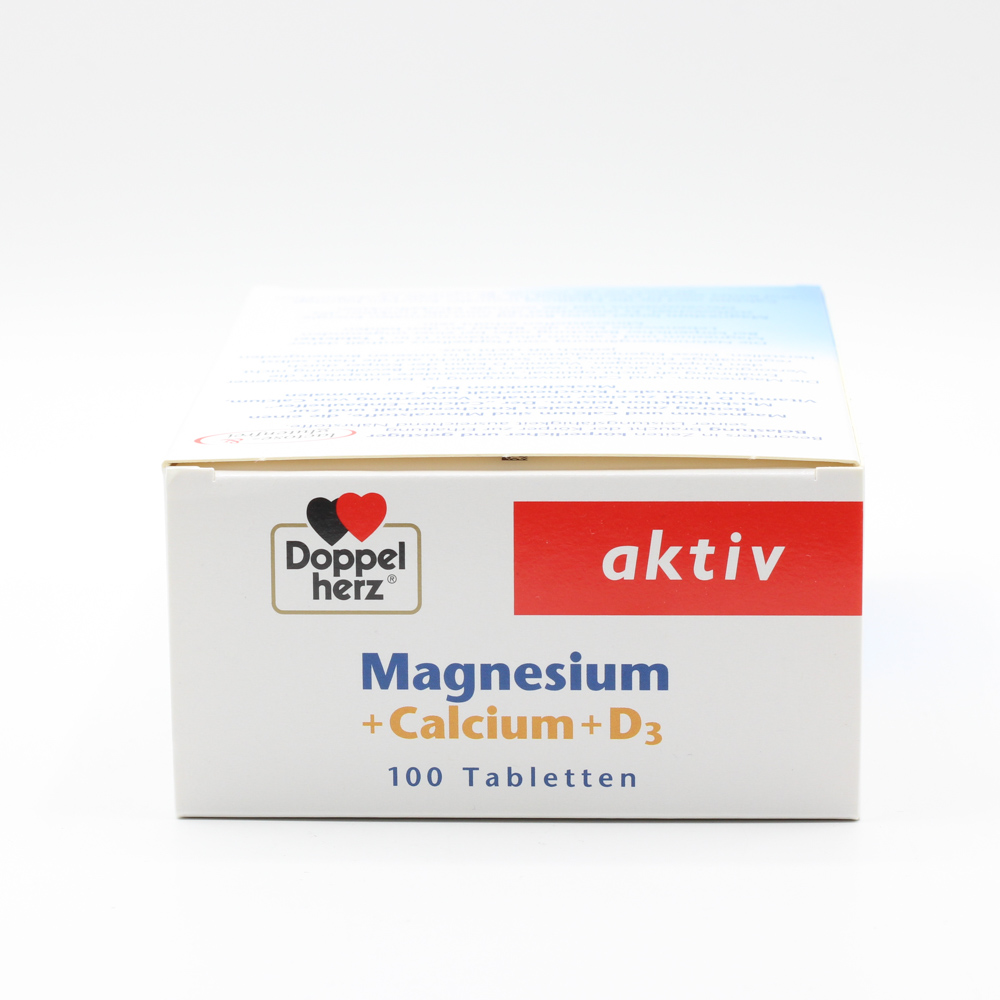 DOPPELHERZ Magnesium+Calcium+D3 Tabletten