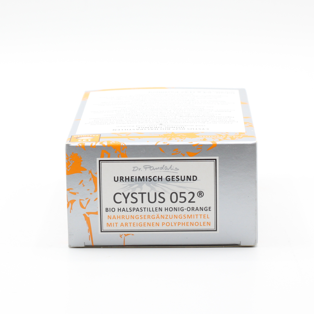 CYSTUS 052 Bio Halspastillen Honig Orange