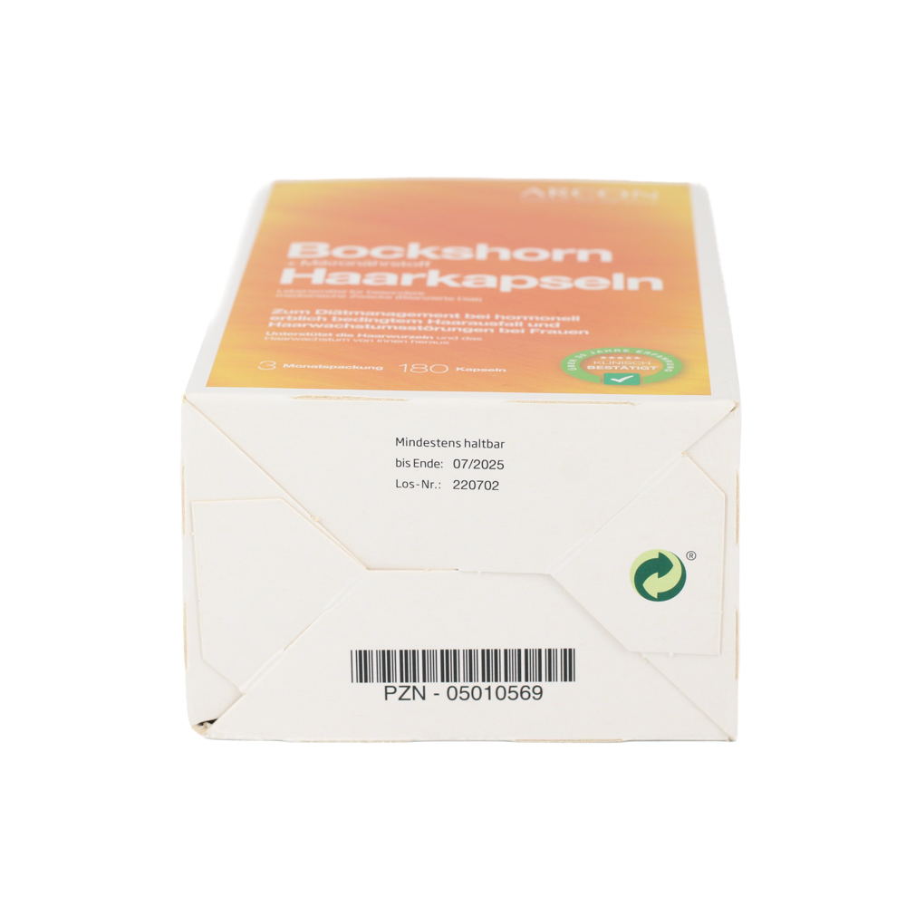 BOCKSHORN+Mikronährstoff Haarkapseln Tisane plus