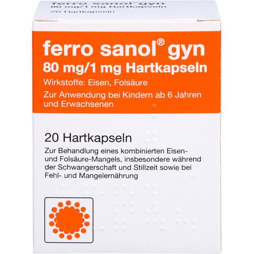 FERRO SANOL gyn Hartkaps.m.msr.überz.Pellets