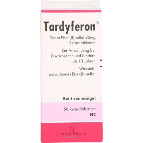 TARDYFERON Depot-Eisen(II)-sulfat 80 mg Retardtab.