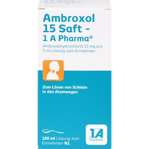 AMBROXOL 15 Saft-1A Pharma