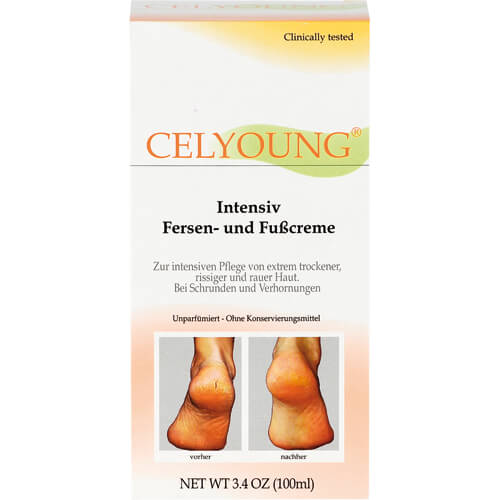 CELYOUNG Intensiv Fersen- und Fußcreme