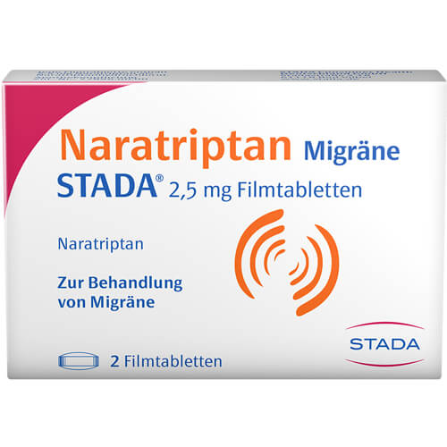 NARATRIPTAN Migräne STADA 2,5 mg Filmtabletten