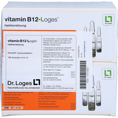 VITAMIN B12-LOGES Injektionslösung Ampullen