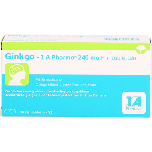 GINKGO-1A Pharma 240 mg Filmtabletten
