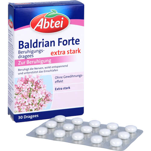 ABTEI Baldrian forte überzogene Tabletten
