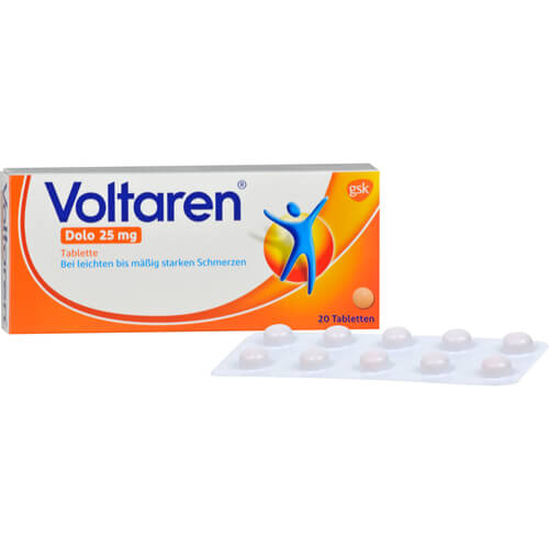 VOLTAREN Dolo 25 mg überzogene Tabletten