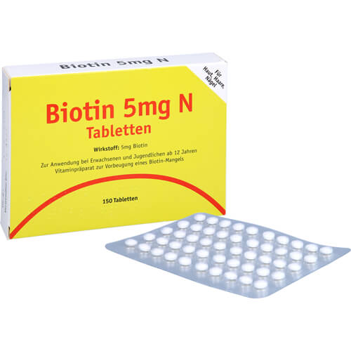 BIOTIN 5 mg N Tabletten