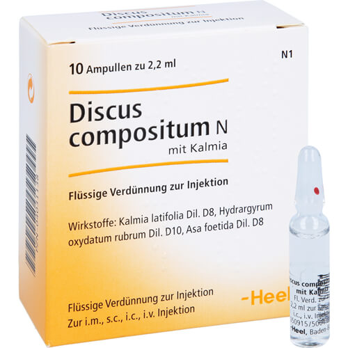 DISCUS compositum N mit Kalmia Ampullen