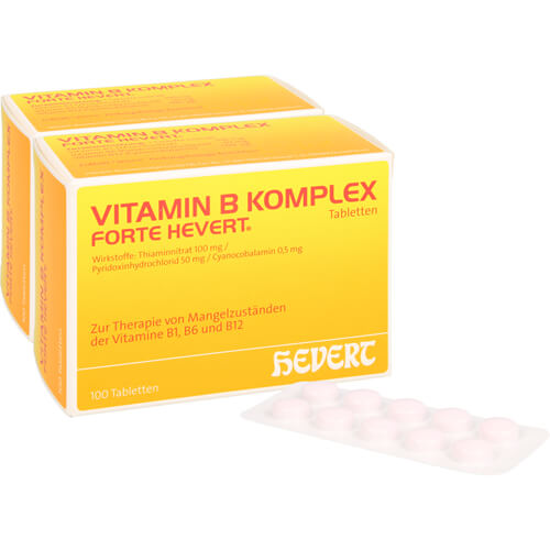 VITAMIN B KOMPLEX forte Hevert Tabletten