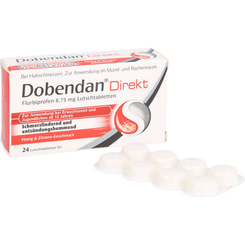 DOBENDAN Direkt Flurbiprofen 8,75 mg Lutschtabl.