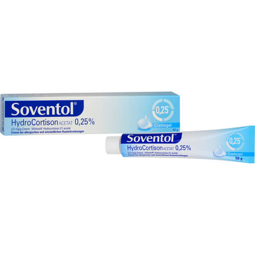 SOVENTOL Hydrocortisonacetat 0,25% Creme