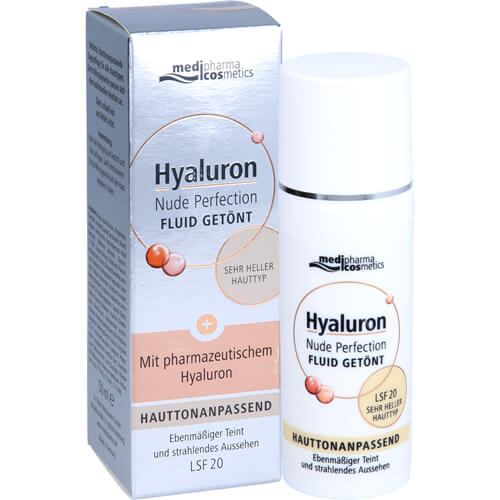 HYALURON NUDE Perfect.Fluid getönt s.hel HT LSF 20