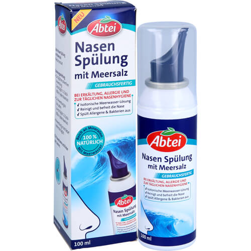 ABTEI Nasenspülung mit Meersalz Spray