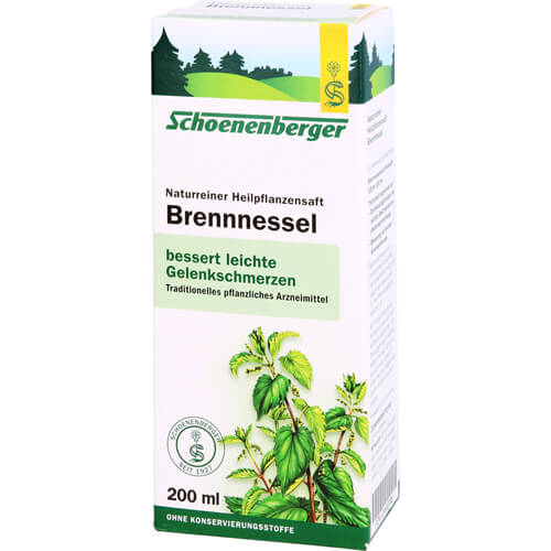 BRENNNESSELSAFT Schoenenberger