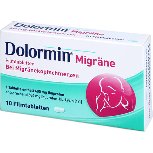 DOLORMIN Migräne Filmtabletten