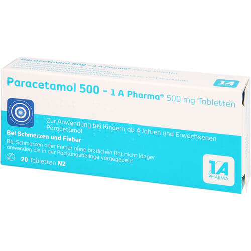 PARACETAMOL 500-1A Pharma Tabletten
