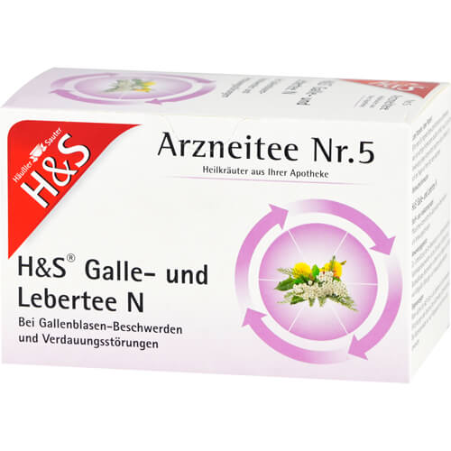 H&S Galle- und Lebertee N Filterbeutel