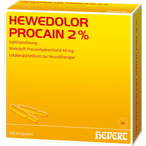HEWEDOLOR Procain 2% Injektionslösung in Ampullen