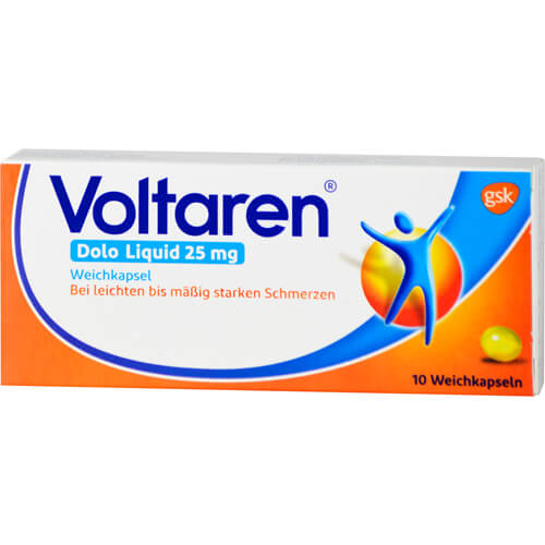 VOLTAREN Dolo Liquid 25 mg Weichkapseln