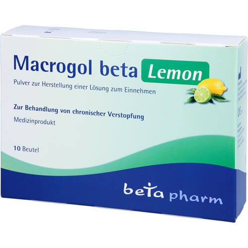 MACROGOL beta Lemon Plv.z.Her.e.Lsg.z.Einnehmen