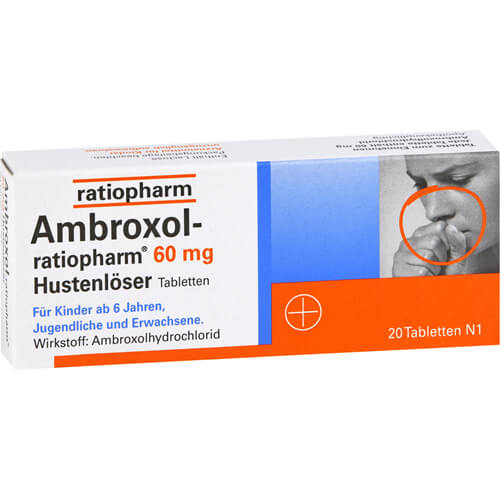 AMBROXOL-ratiopharm 60 mg Hustenlöser Tabletten