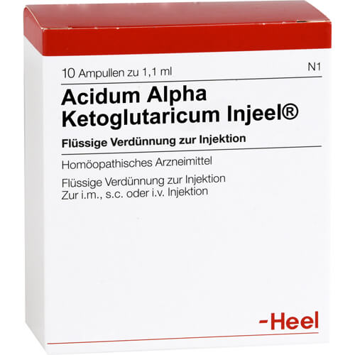 ACIDUM ALPHA-KETOGLUTARICUM Injeel Ampullen