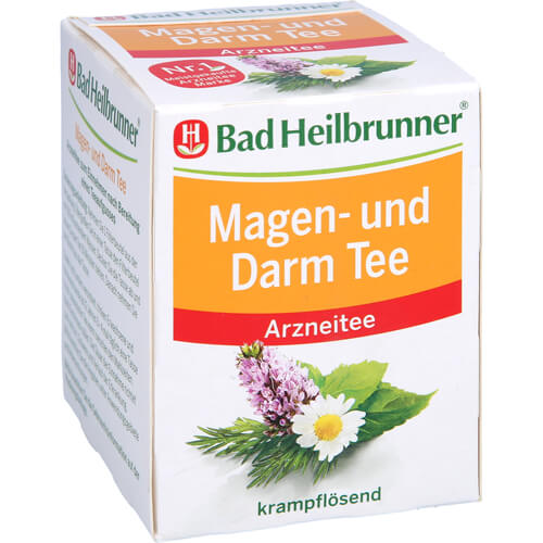 BAD HEILBRUNNER Magen- und Darm Tee N Filterbeutel