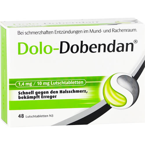 DOLO-DOBENDAN 1,4 mg/10 mg Lutschtabletten