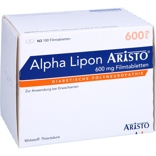 ALPHA LIPON Aristo 600 mg Filmtabletten