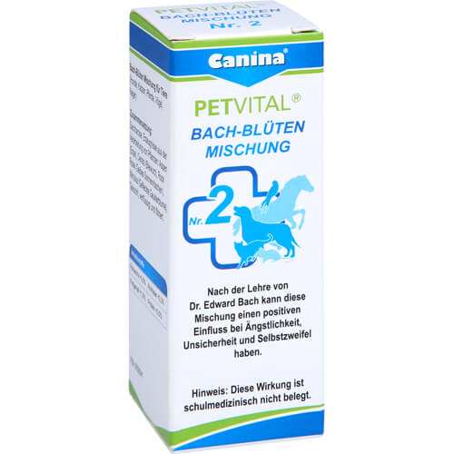 PETVITAL Bachblüten Nr.2 Globuli vet.