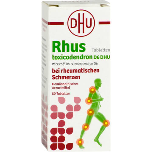 RHUS TOXICODENDRON D 6 Tabl.bei rheumat.Schmerzen