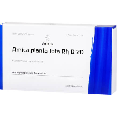 ARNICA PLANTA tota Rh D 20 Ampullen
