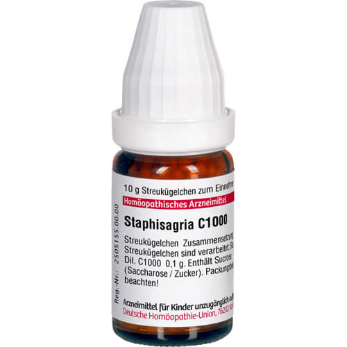 STAPHISAGRIA C 1000 Globuli