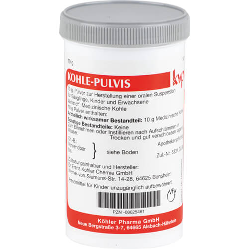 KOHLE pulvis Pulver